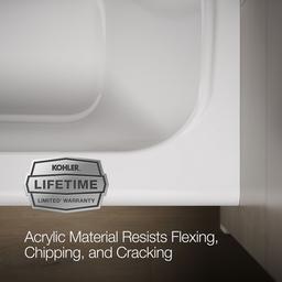 AvecE 72'' x 36'' alcove bath, left drain - image 9