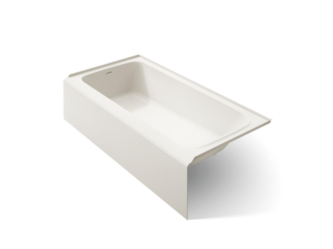 AvecE 72'' x 36'' alcove bath, left drain by Kohler
