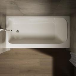 AvecE 72'' x 36'' alcove bath, left drain - image 7