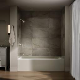 AvecE 72'' x 36'' alcove bath, left drain - image 4