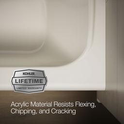 AvecE 72'' x 36'' alcove bath, left drain - image 9