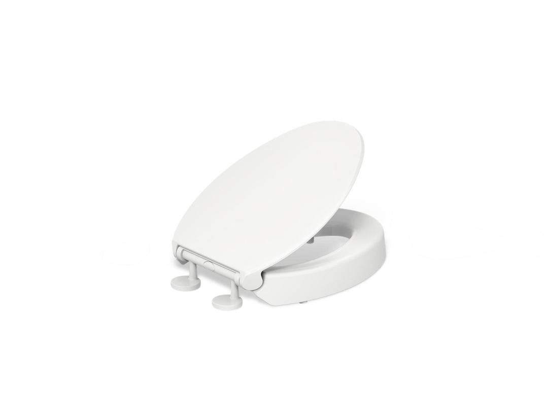 Hyten Elevated Quiet-CloseE elongated toilet seat by Kohler