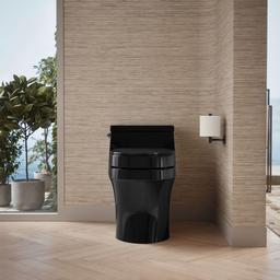 Elevated Quiet-CloseE round-front toilet seat - image 5