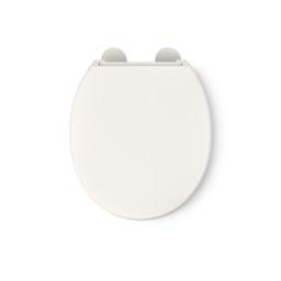 Hyten Elevated Quiet-CloseE round-front toilet seat - image 7