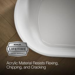 Ceric 65-1/4'' x 31-1/4'' freestanding bath - image 9