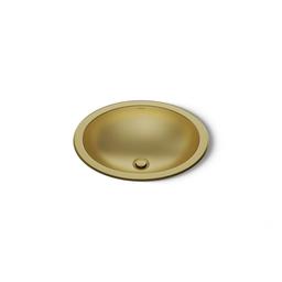 Bachata 20'' Oval Drop-In/Undermount Bathroom Sink No Overflow - image 11