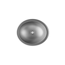 Bachata 20'' oval drop-in/undermount bathroom sink, no overflow - image 10