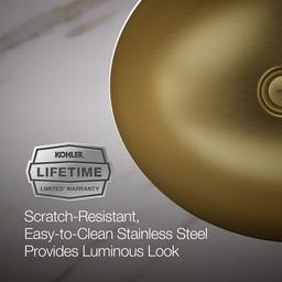 Bachata 20'' Oval Drop-In/Undermount Bathroom Sink - image 9