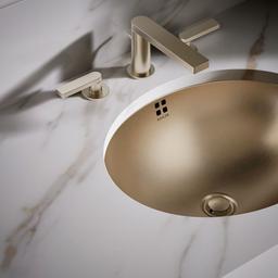 Bachata 20'' Oval Drop-In/Undermount Bathroom Sink - image 6