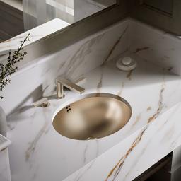 Bachata 20'' Oval Drop-In/Undermount Bathroom Sink - image 13