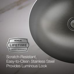 Bachata 20'' oval drop-in/undermount bathroom sink - image 9