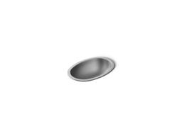 Bolero 16-3/4'' oval drop-in/undermount bathroom sink, no overflow - image 1
