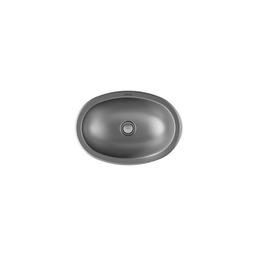 Bolero 16-3/4'' oval drop-in/undermount bathroom sink, no overflow - image 10