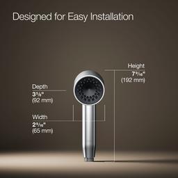 Statement Iconic single-function handshower, 2.5 gpm - image 3