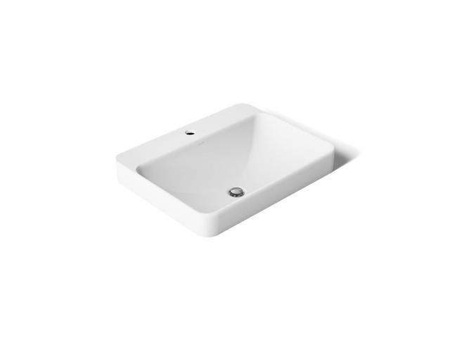 Vox 23'' rectangular vessel bathroom sink