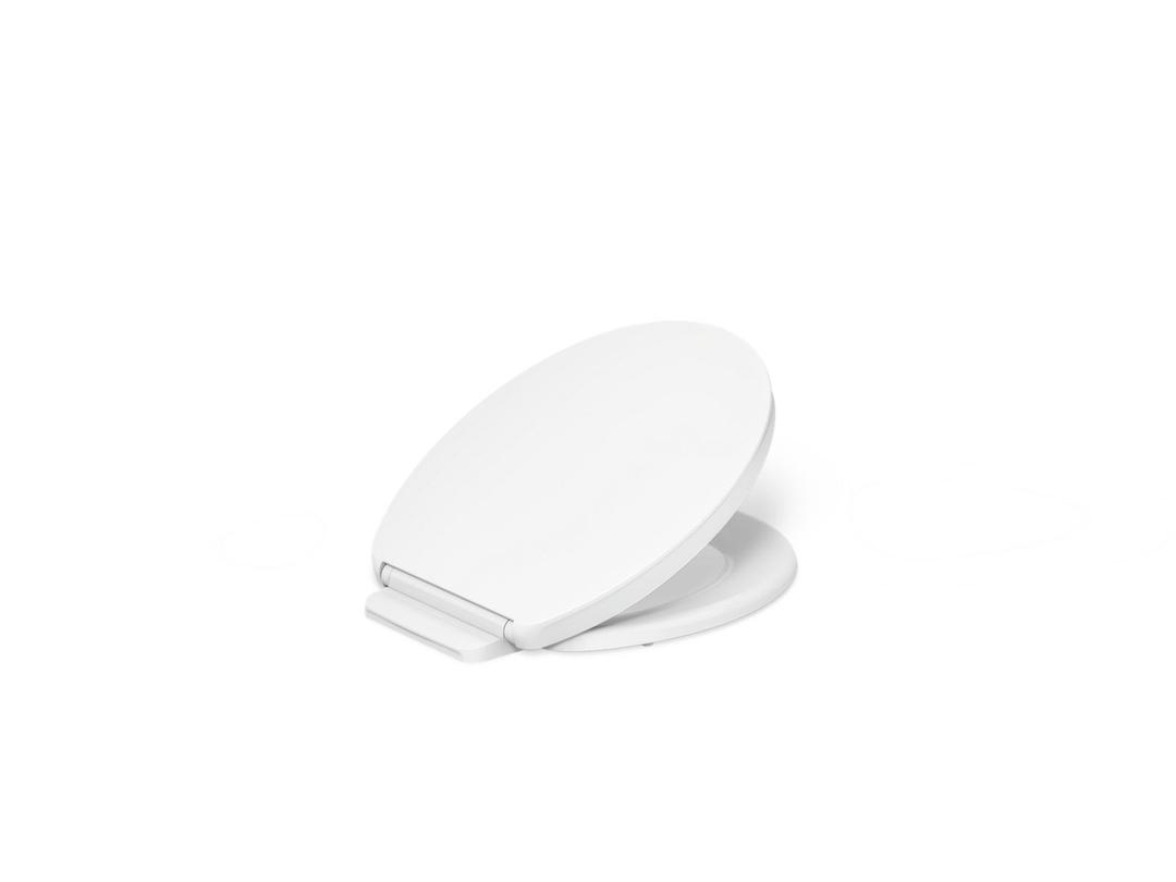 Impro ReadyLatch Quiet-CloseE round-front toilet seat by Kohler