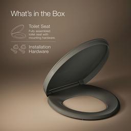 Impro ReadyLatch Quiet-CloseE round-front toilet seat - image 6