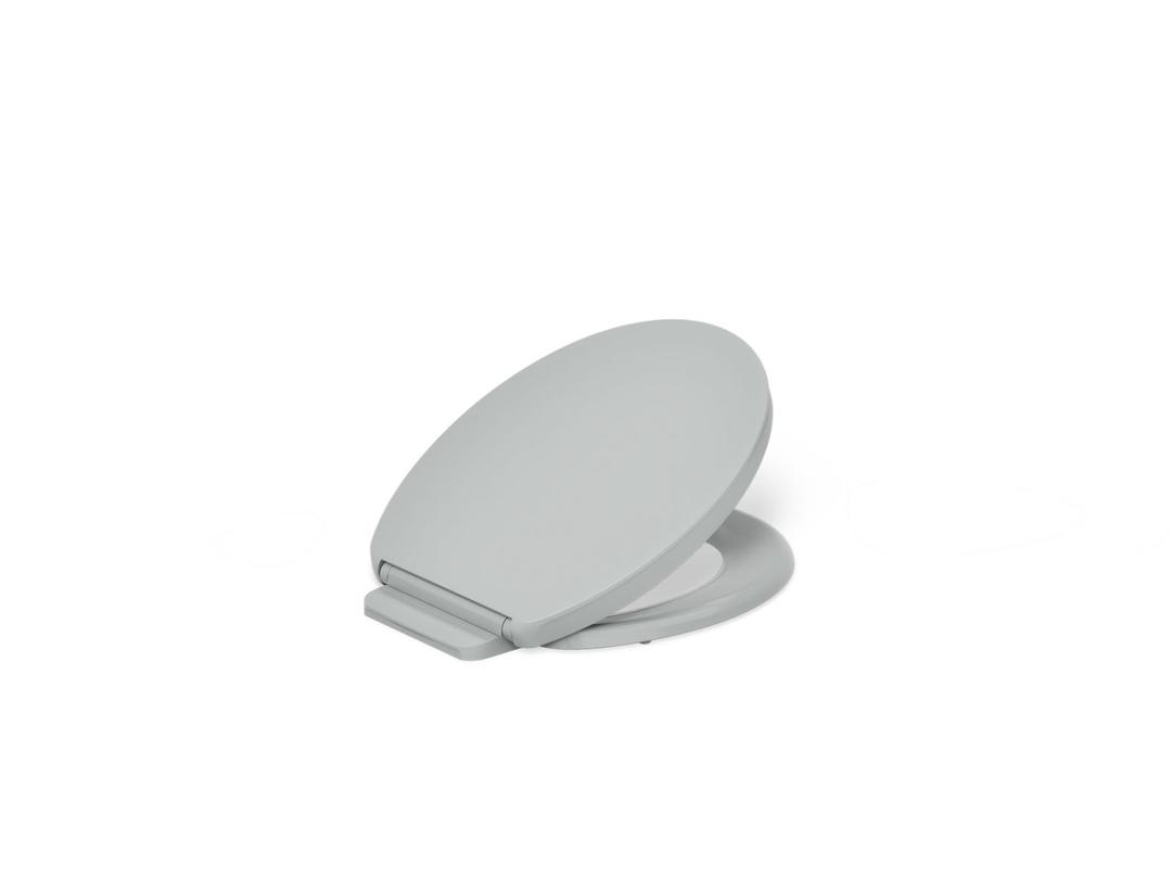 Impro ReadyLatch Quiet-CloseE round-front toilet seat by Kohler