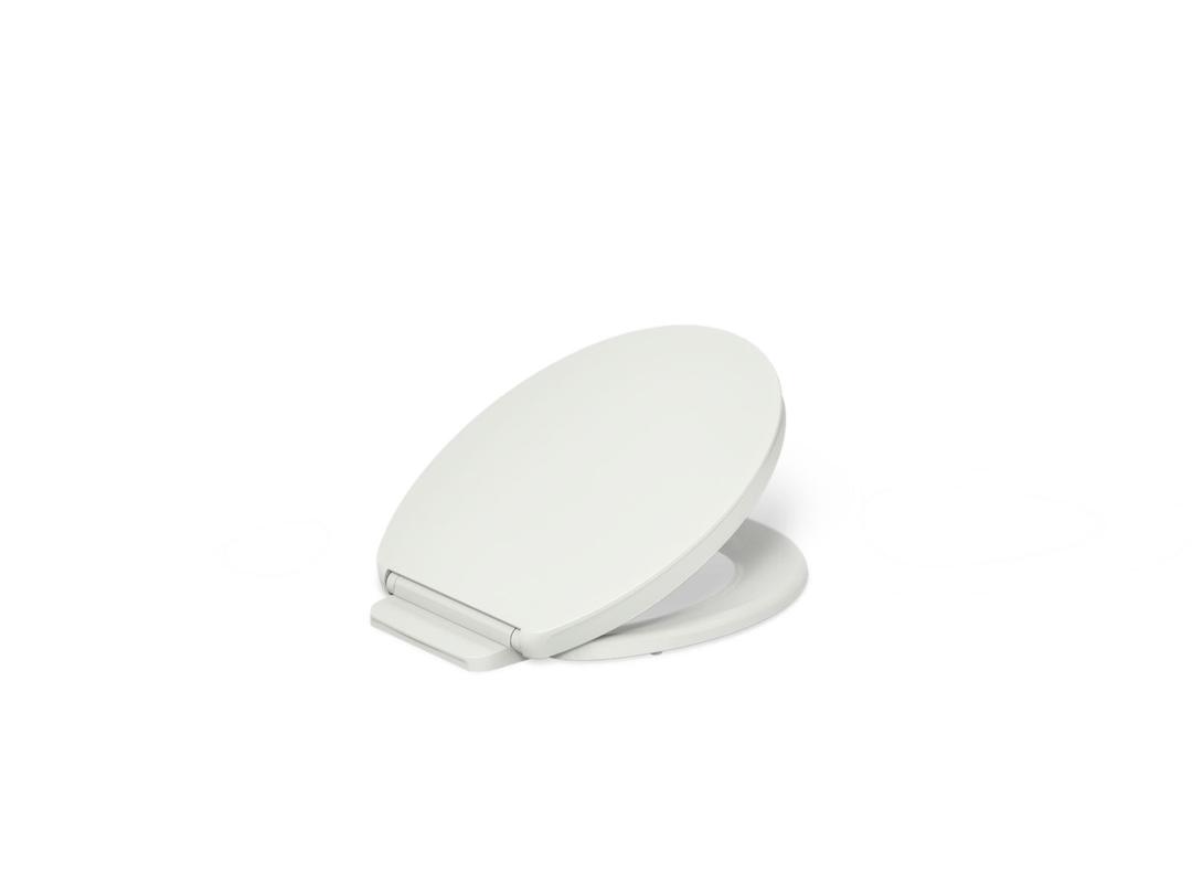 Impro ReadyLatch Quiet-CloseE round-front toilet seat by Kohler