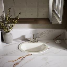 Bryant 20-1/4'' oval drop-in bathroom sink - image 9