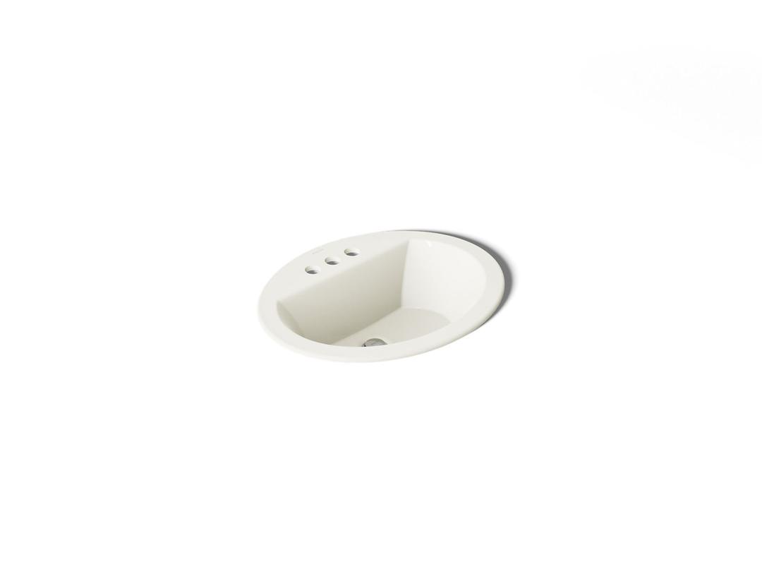 Bryant 20-1/4'' oval drop-in bathroom sink by Kohler