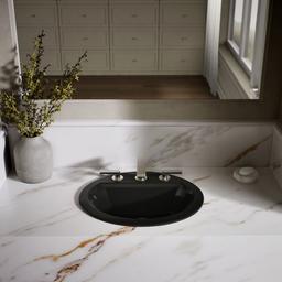 Bryant 20-1/4'' oval drop-in bathroom sink - image 9