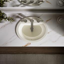 Bryant 20-1/4'' oval drop-in bathroom sink - image 10