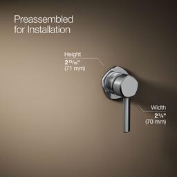 Occasion Wall-mount bathroom sink faucet handle - image 3