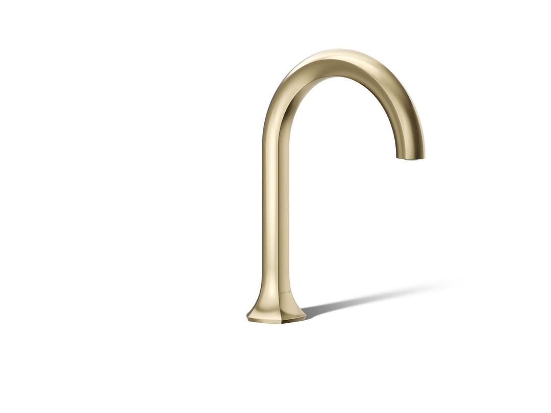 Kohler Occasion Deck-mount Bath Spout with Cane Design - Vibrant French Gold by Kohler