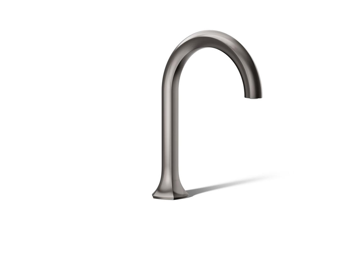 Kohler Occasion Deck-mount Bath Spout with Cane Design - Vibrant Titanium by Kohler