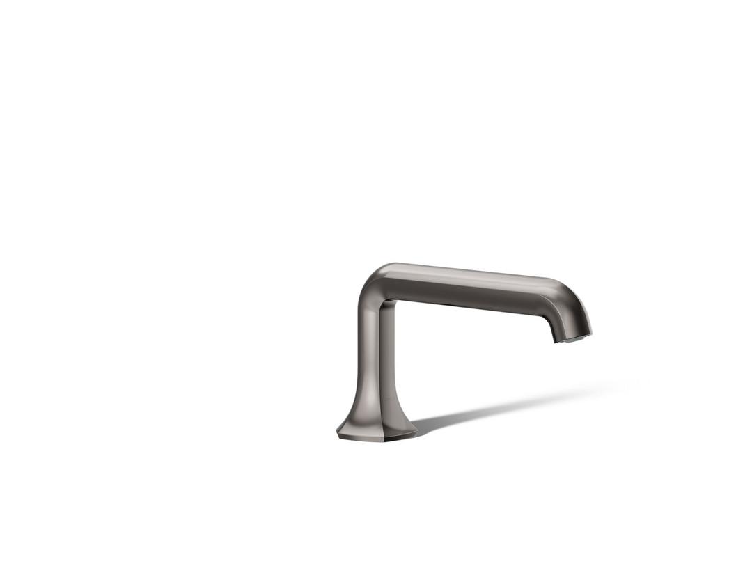 Kohler Occasion Deck-mount Bath Spout with Straight Design - Vibrant Titanium by Kohler