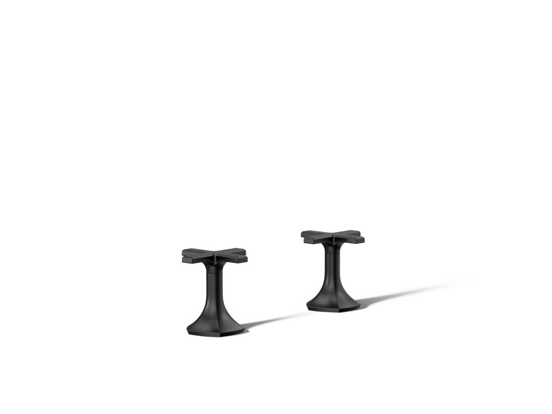 Occasion Deck-mount bath faucet handles with Cross design by Kohler