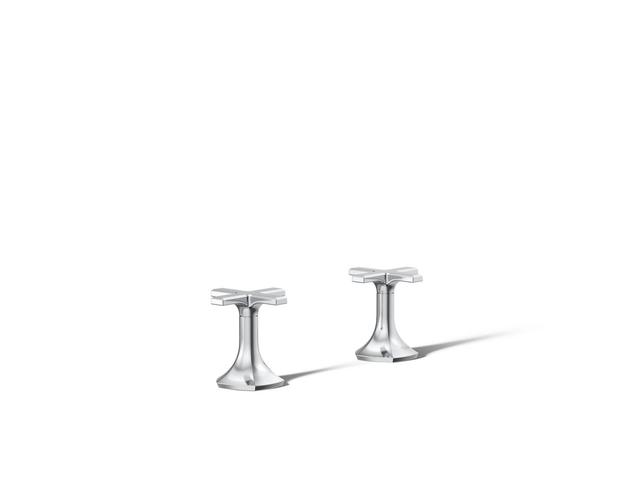 Occasion Deck-mount bath faucet handles with Cross design
