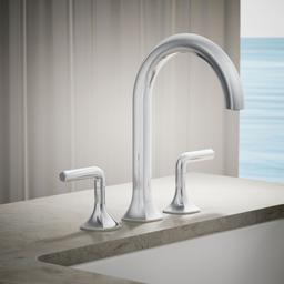 Occasion Deck-mount bath faucet handles with Lever design - image 2