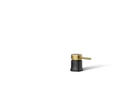 Kohler Occasion Deck-mount Bath Faucet Handle - Matte Black with Brushed Moderne Brass - image 1