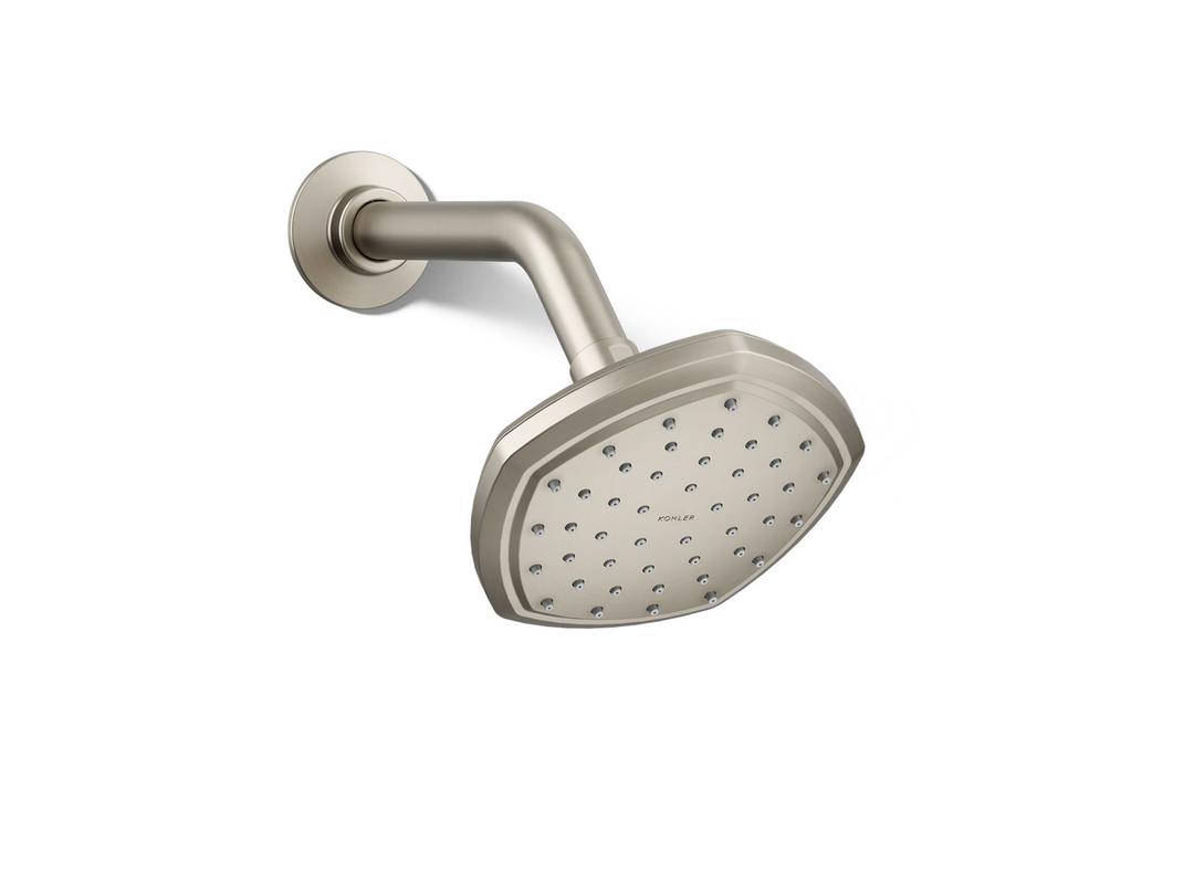 Kohler Occasion Single-function Showerhead, 2.5 Gpm - Vibrant Brushed Nickel by Kohler