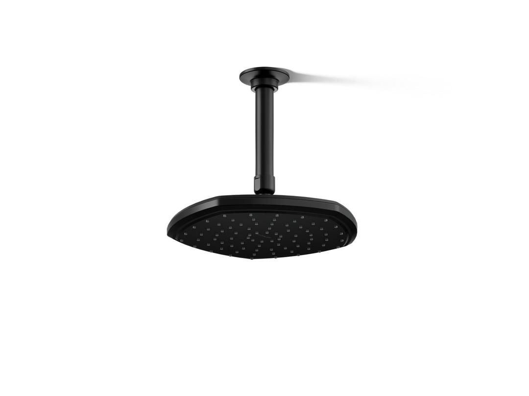 Kohler Occasion 8'' Single-function Rainhead, 1.75 Gpm - Matte Black by Kohler