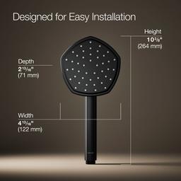 Kohler Occasion Single-function Handshower, 2.5 Gpm - Matte Black - image 3