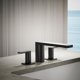 Kohler Parallel Deck-mount Bath Faucet - Matte Black - image 2