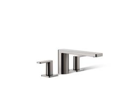 Kohler Parallel Deck-mount Bath Faucet - Vibrant Titanium - image 1