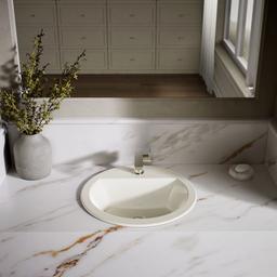 Bryant 19'' round drop-in bathroom sink - image 9