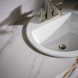 Bryant 19'' round drop-in bathroom sink - image 7