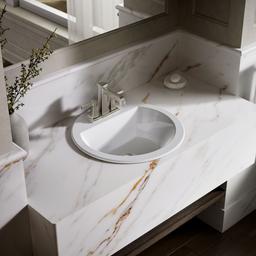 Bryant 19'' round drop-in bathroom sink - image 2