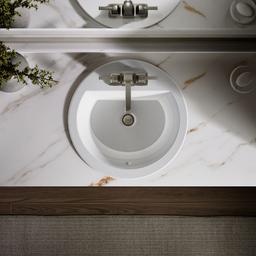 Bryant 19'' round drop-in bathroom sink - image 10