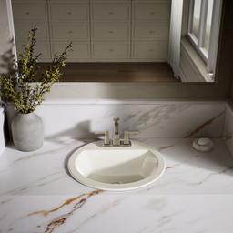 Bryant 19'' round drop-in bathroom sink - image 9