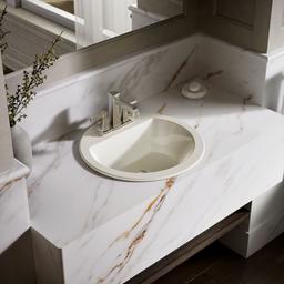 Bryant 19'' round drop-in bathroom sink - image 2