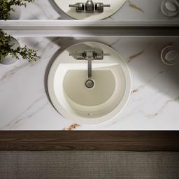 Bryant 19'' round drop-in bathroom sink - image 10