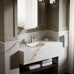 Bryant 19'' round drop-in bathroom sink - image 4