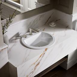 Bryant 19'' round drop-in bathroom sink - image 2