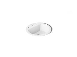 Bryant 19'' round drop-in bathroom sink - image 1